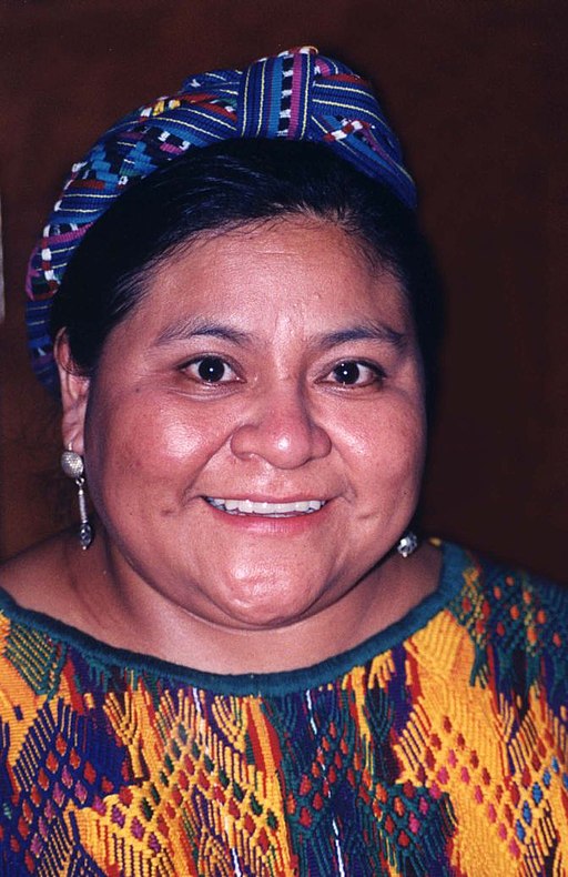 photo Rigoberta Menchu